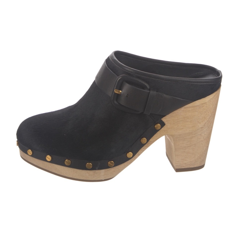 Veronica Beard Calf Hair Mules size 8 - Picture 3 of 5